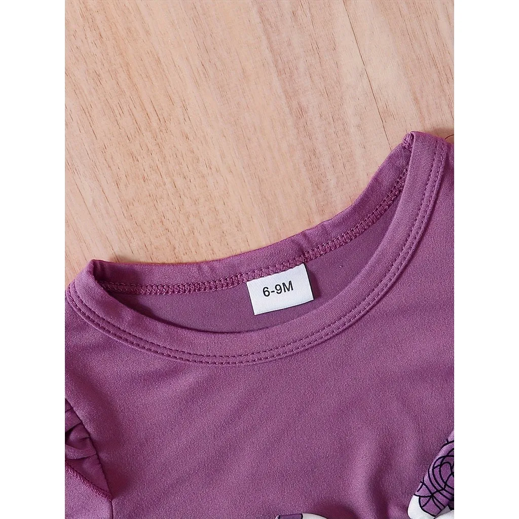 0-3 Years Baby Girl 3PCS Clothes Set Purple Short Sleeved Top+Floral Pants+Headband Fashion Toddler Girl Summer Daily Outfits
0-3 Years Baby Girl 3PCS Clothes Set Purple Short Sleeved Top+Floral Pants+Headband Fashion Toddler Girl Summer Daily Outfits