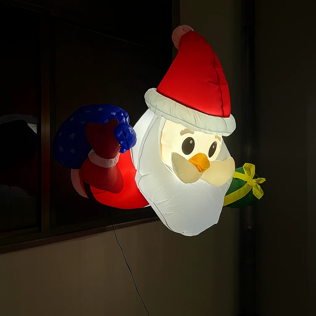 1.2M Inflatable Santa Claus Climbing Window Decoration Lighted Outdoor Christmas Airblown Ornament Wall Hanging Decor Xmas Gift
1.2M Inflatable Santa Claus Climbing Window Decoration Lighted Outdoor Christmas Airblown Ornament Wall Hanging Decor Xmas Gift
