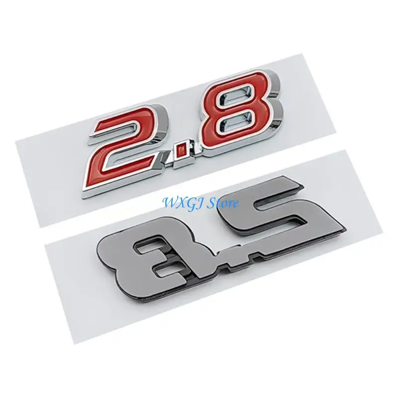 37JE Replacement 2.8 Car Badge, 3D ABS Exterior Trunk Trim with Glossy Finish and Use for Body Styling
37JE Replacement 2.8 Car Badge, 3D ABS Exterior Trunk Trim with Glossy Finish and Use for Body Styling