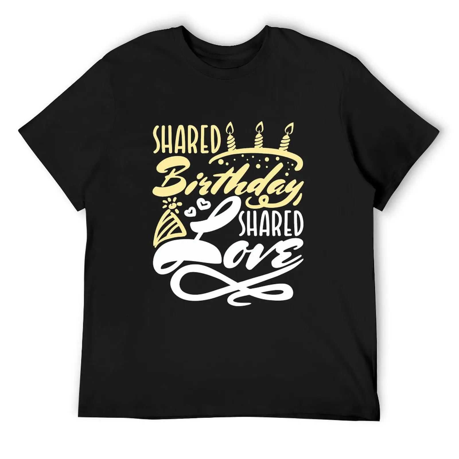 Birthday Twin Shared Birthday Shared Love T-Shirt valentines boutique clothes anime graphics t shirt men 100℅ cotton
Birthday Twin Shared Birthday Shared Love T-Shirt valentines boutique clothes anime graphics t shirt men 100℅ cotton