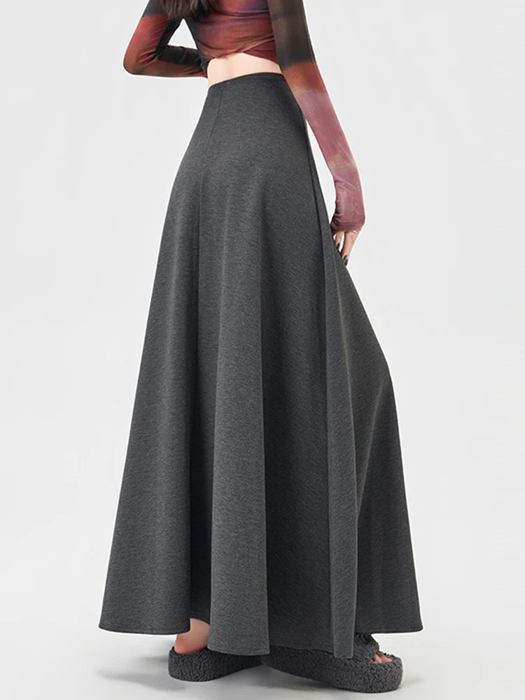 Женская длинная юбка А-силуэта с высокой талией и драпировкой, скрывающая бедра, весенняя новинка, модель Ci Walk
Женская длинная юбка А-силуэта с высокой талией и драпировкой, скрывающая бедра, весенняя новинка, модель Ci Walk