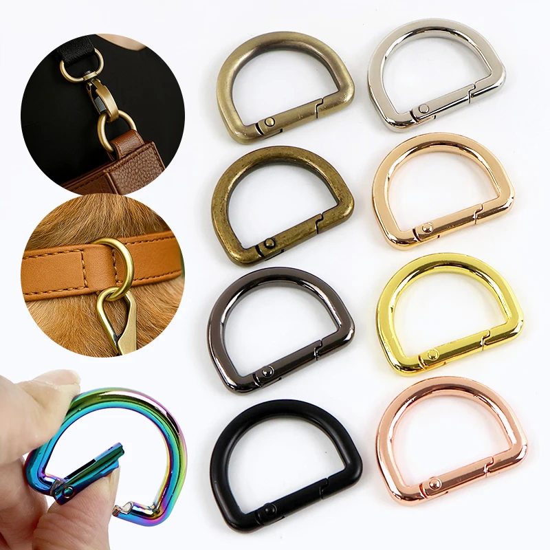 5-20Pcs 16/19/25mm Dog Collar Carabiner Rings Backpack Webbing Strap D Ring Metal Buckles Keychain Spring Snap Hook Accessories
5-20Pcs 16/19/25mm Dog Collar Carabiner Rings Backpack Webbing Strap D Ring Metal Buckles Keychain Spring Snap Hook Accessories