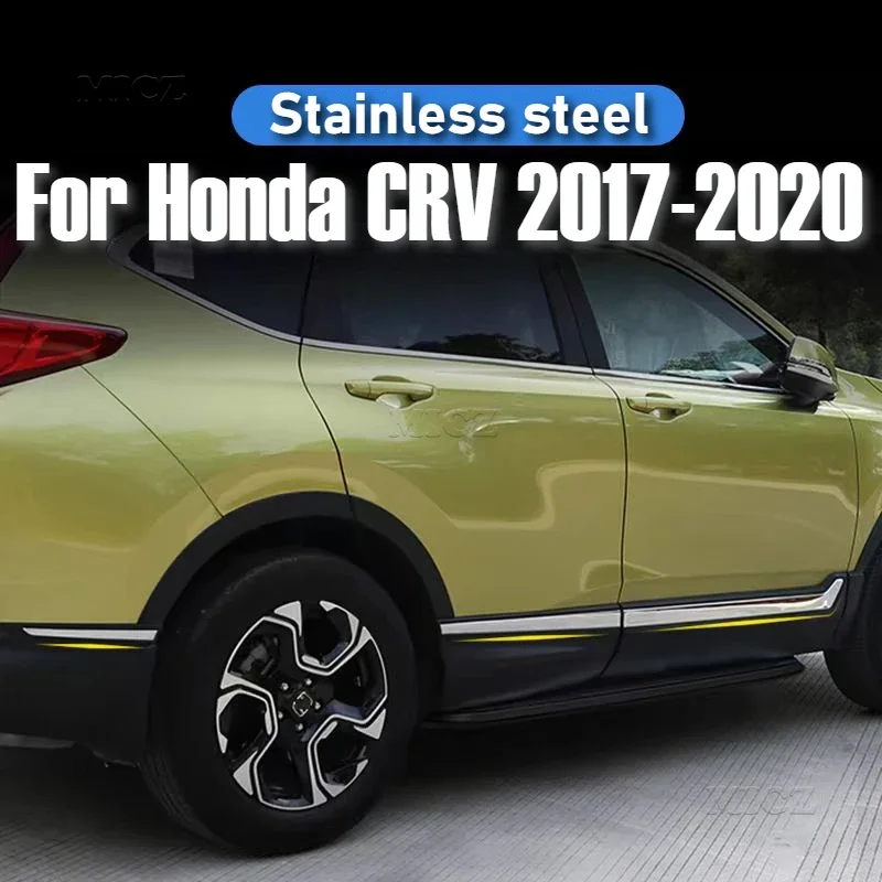 Car Accessories For Honda CRV 2017-2020 6PCS Stylilng Chrome Stainless Steel Car Body Side Door Moulding Cover Trim Car Styling
Car Accessories For Honda CRV 2017-2020 6PCS Stylilng Chrome Stainless Steel Car Body Side Door Moulding Cover Trim Car Styling