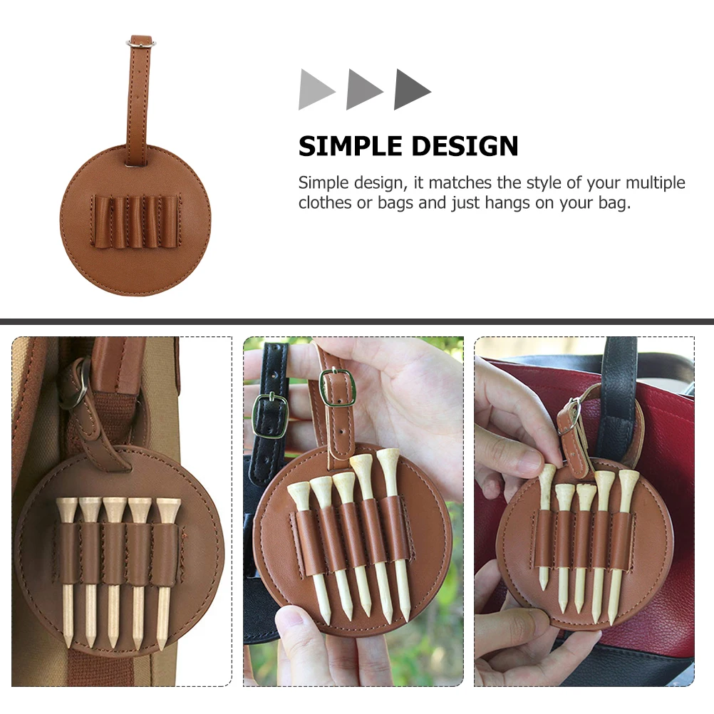 Golf Spike Case Golfing Tee Organizer Stuff Tees Holder Bag Pouch Storage Brown Holsters Man
Golf Spike Case Golfing Tee Organizer Stuff Tees Holder Bag Pouch Storage Brown Holsters Man