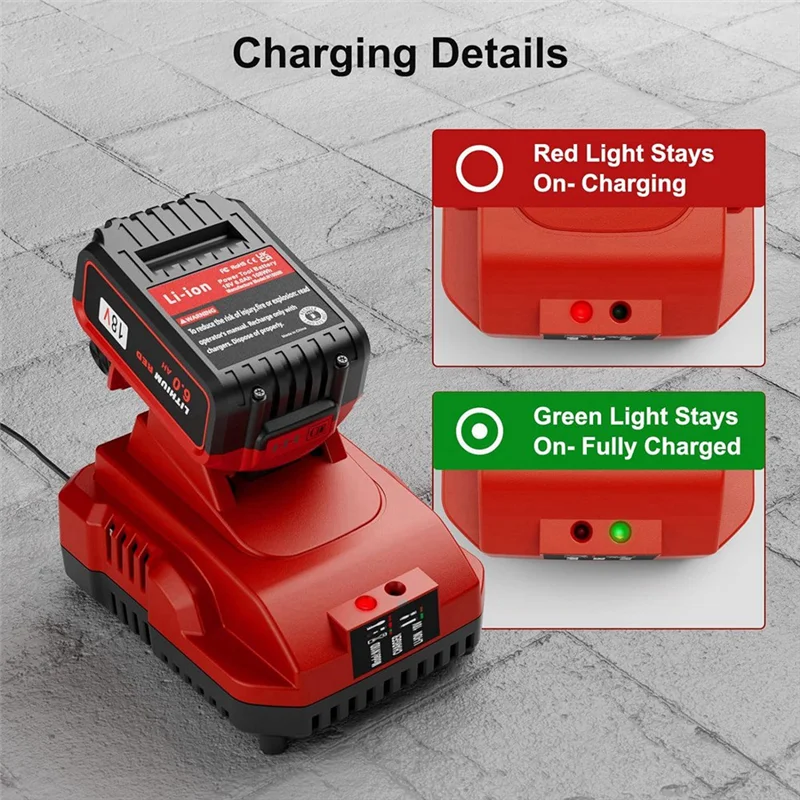 AB47-Replacement For M18 Battery Charger M12-18FC Charger M12/M18 Fast Charger US Plug
AB47-Replacement For M18 Battery Charger M12-18FC Charger M12/M18 Fast Charger US Plug