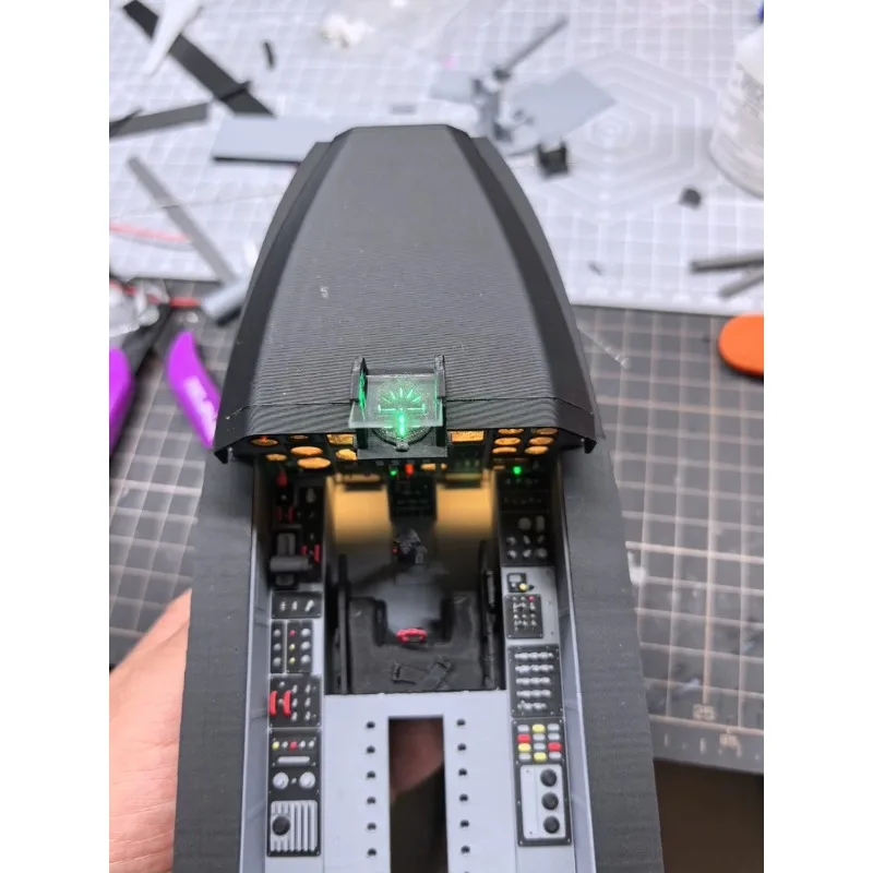 Simulation Cockpit, with Standard HUD Light Set RC Plane Interior for Freewing 70/80mm JL-8 K-8 EDF Jet RC Airplane
Simulation Cockpit, with Standard HUD Light Set RC Plane Interior for Freewing 70/80mm JL-8 K-8 EDF Jet RC Airplane