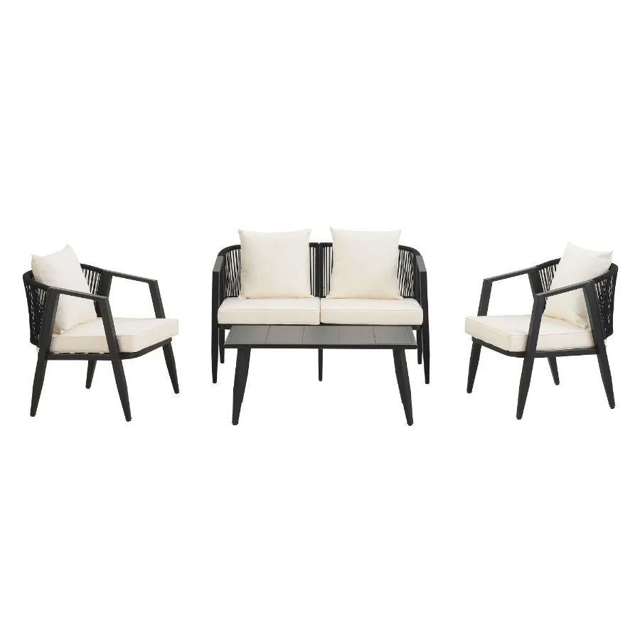 U_STYLE Durable and Comfortable Outdoor Seating Set Suitable for Patios Lawns and Poolsides 
U_STYLE Durable and Comfortable Outdoor Seating Set Suitable for Patios Lawns and Poolsides