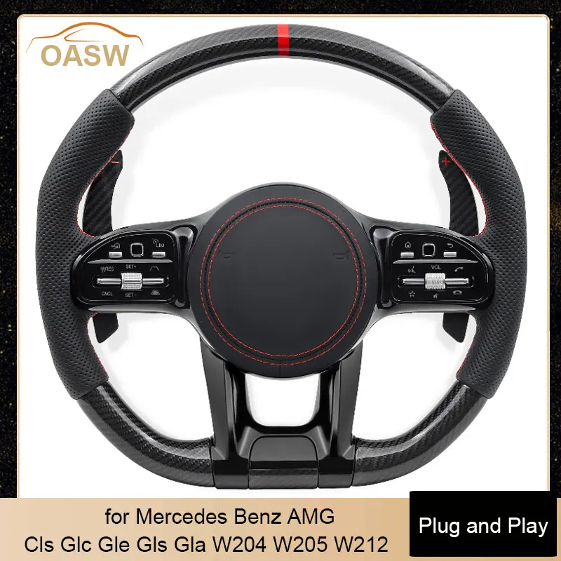 OEM Carbon Car Steering Wheel for Mercedes Benz AMG W190 W204 W205 W166 W167 W177 W217 W221 W222 W223 W257 W292 W463 W464 C205
OEM Carbon Car Steering Wheel for Mercedes Benz AMG W190 W204 W205 W166 W167 W177 W217 W221 W222 W223 W257 W292 W463 W464 C205