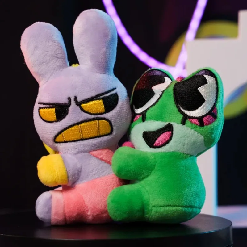 Bandai New Ribbit&Jax Plush Keychain Doll Anime Ribbit Plushie Cartoon Character Soft Stuffed Pillow Collectible Fans Gift
Bandai New Ribbit&Jax Plush Keychain Doll Anime Ribbit Plushie Cartoon Character Soft Stuffed Pillow Collectible Fans Gift