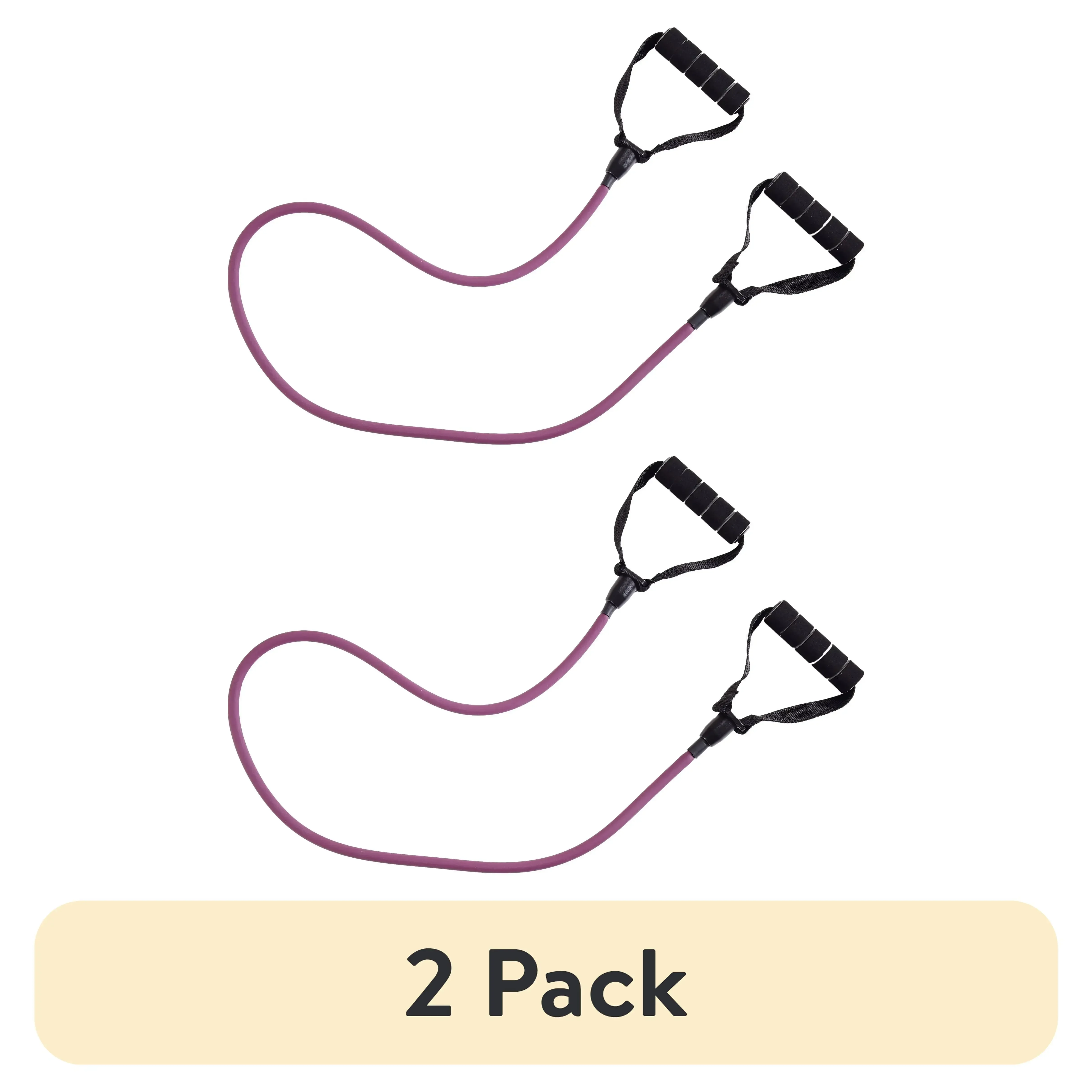 【2-Pack】Purple Medium Resistance Exercise Bands - Home Gym Fitness Workout for Men & Women, Physical Therapy, Strength Training
【2-Pack】Purple Medium Resistance Exercise Bands - Home Gym Fitness Workout for Men & Women, Physical Therapy, Strength Training