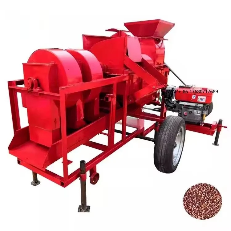 Agricultural Thresher Double Fan Type Electric Corn Sheller Multipurpose Thresher Multi-Crop Thresher
Agricultural Thresher Double Fan Type Electric Corn Sheller Multipurpose Thresher Multi-Crop Thresher