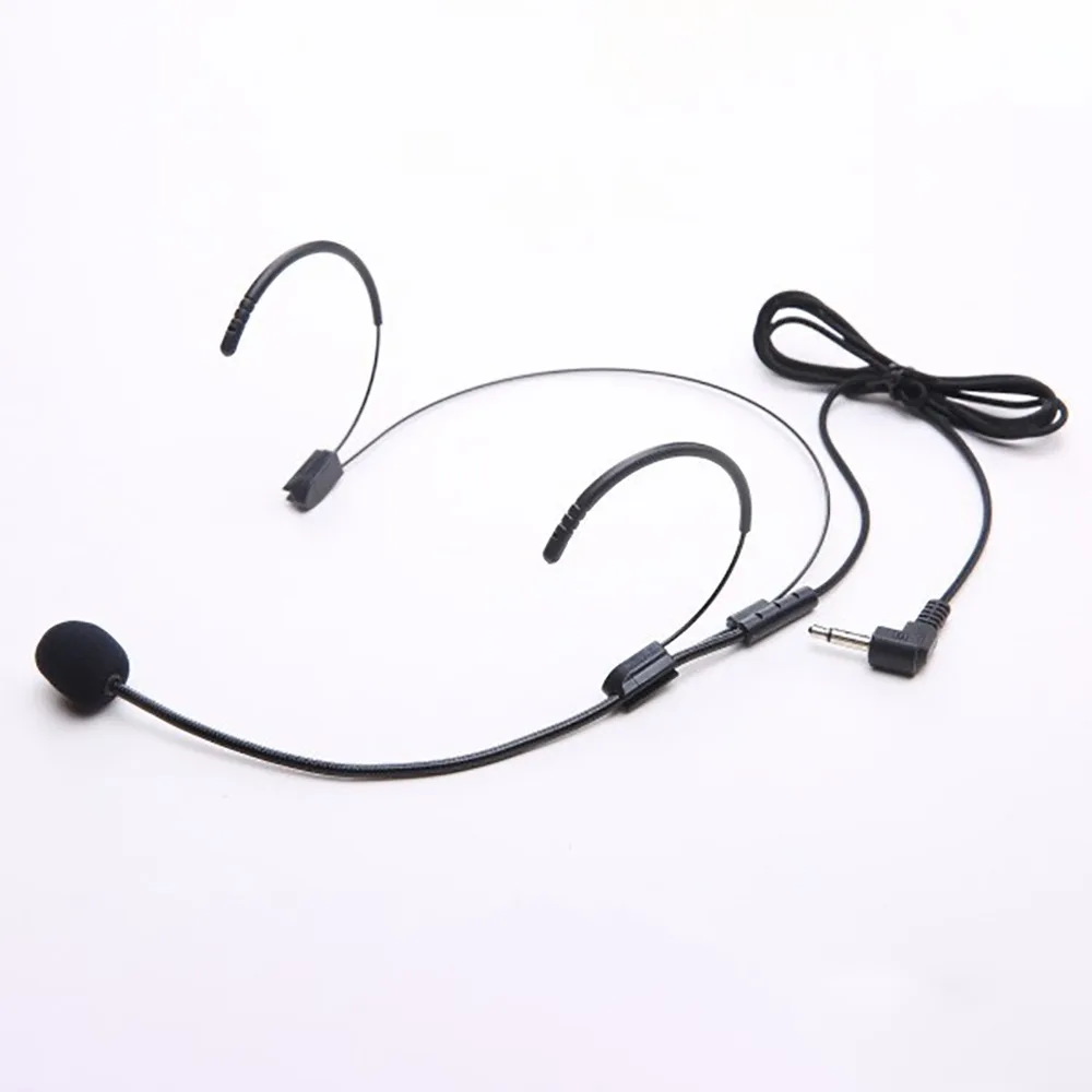 3.5mm Plug Headworn Microphone Clear Audio Adjustable Soft Tube Condenser Microphone Wired Connection Versatile
3.5mm Plug Headworn Microphone Clear Audio Adjustable Soft Tube Condenser Microphone Wired Connection Versatile
