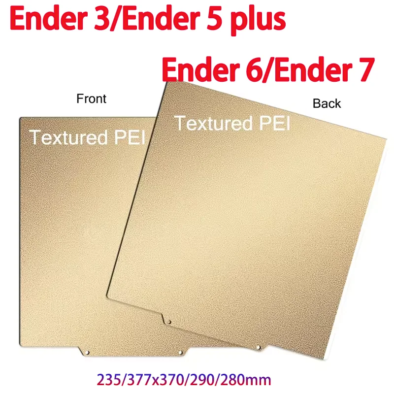 Магнитная пластина ENERGETIC Ender 6/Ender 7, PEI, 290x290 мм/280x280 мм, двухсторонняя печать, гибкий пружинный стальной лист
Магнитная пластина ENERGETIC Ender 6/Ender 7, PEI, 290x290 мм/280x280 мм, двухсторонняя печать, гибкий пружинный стальной лист