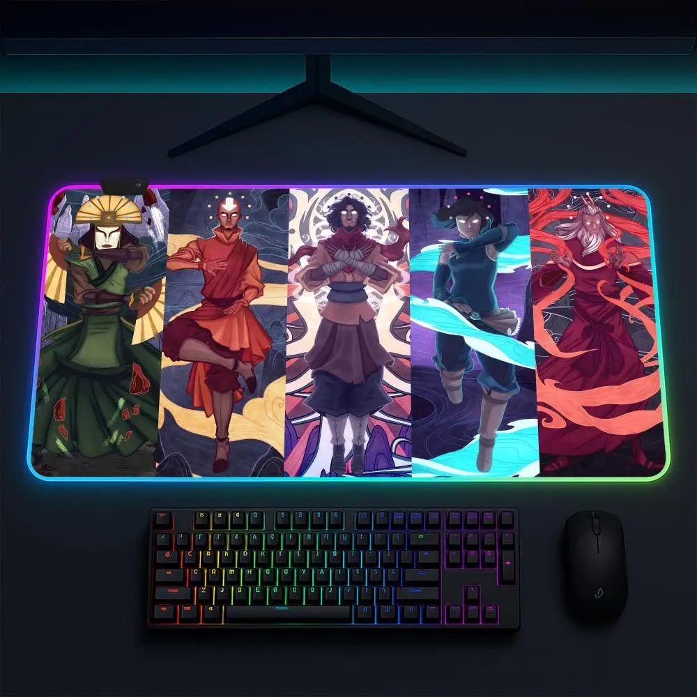 AangAvatarKorra Mouse Pad Anime Gaming Mouse Pad LED Table Pads Backlit Rubber Desktop XXL RGB Desk Mats
AangAvatarKorra Mouse Pad Anime Gaming Mouse Pad LED Table Pads Backlit Rubber Desktop XXL RGB Desk Mats