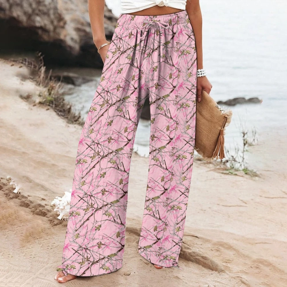 Pink Camouflage Streetwear Trousers Drawstring Elastic Low Waist Baggy Sweatpants Women Casual Loose Straight Leg Pants Leisure
Pink Camouflage Streetwear Trousers Drawstring Elastic Low Waist Baggy Sweatpants Women Casual Loose Straight Leg Pants Leisure