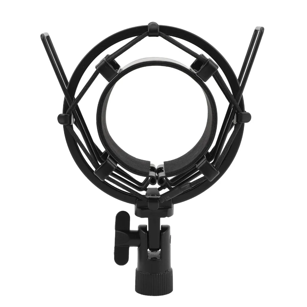 Adjustable Clamp Microphone Shock Mount Anti-Vibration Suspension Mic Anti-Vibration Holder for 55 65mm Diameter Microphones
Adjustable Clamp Microphone Shock Mount Anti-Vibration Suspension Mic Anti-Vibration Holder for 55 65mm Diameter Microphones