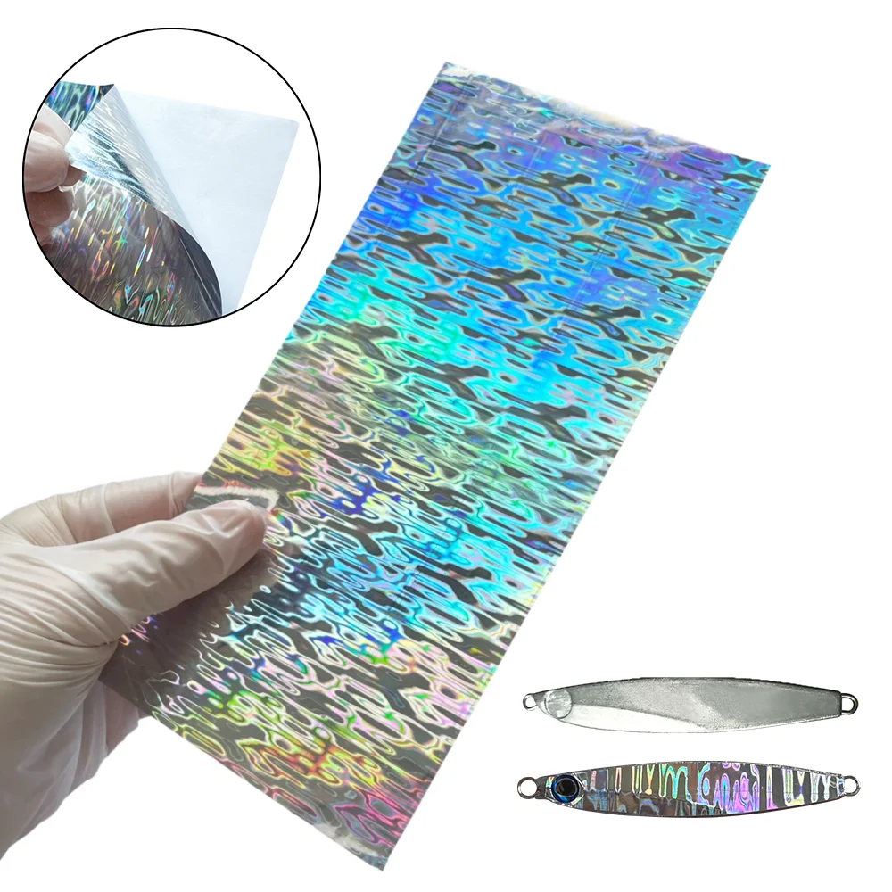 Sticker Fishing Lure Self-adhesive Laser Stickers for Hard Lures Soft Bait Accessories Carp Fish Pesca Artificial DIY Foil Film
Sticker Fishing Lure Self-adhesive Laser Stickers for Hard Lures Soft Bait Accessories Carp Fish Pesca Artificial DIY Foil Film