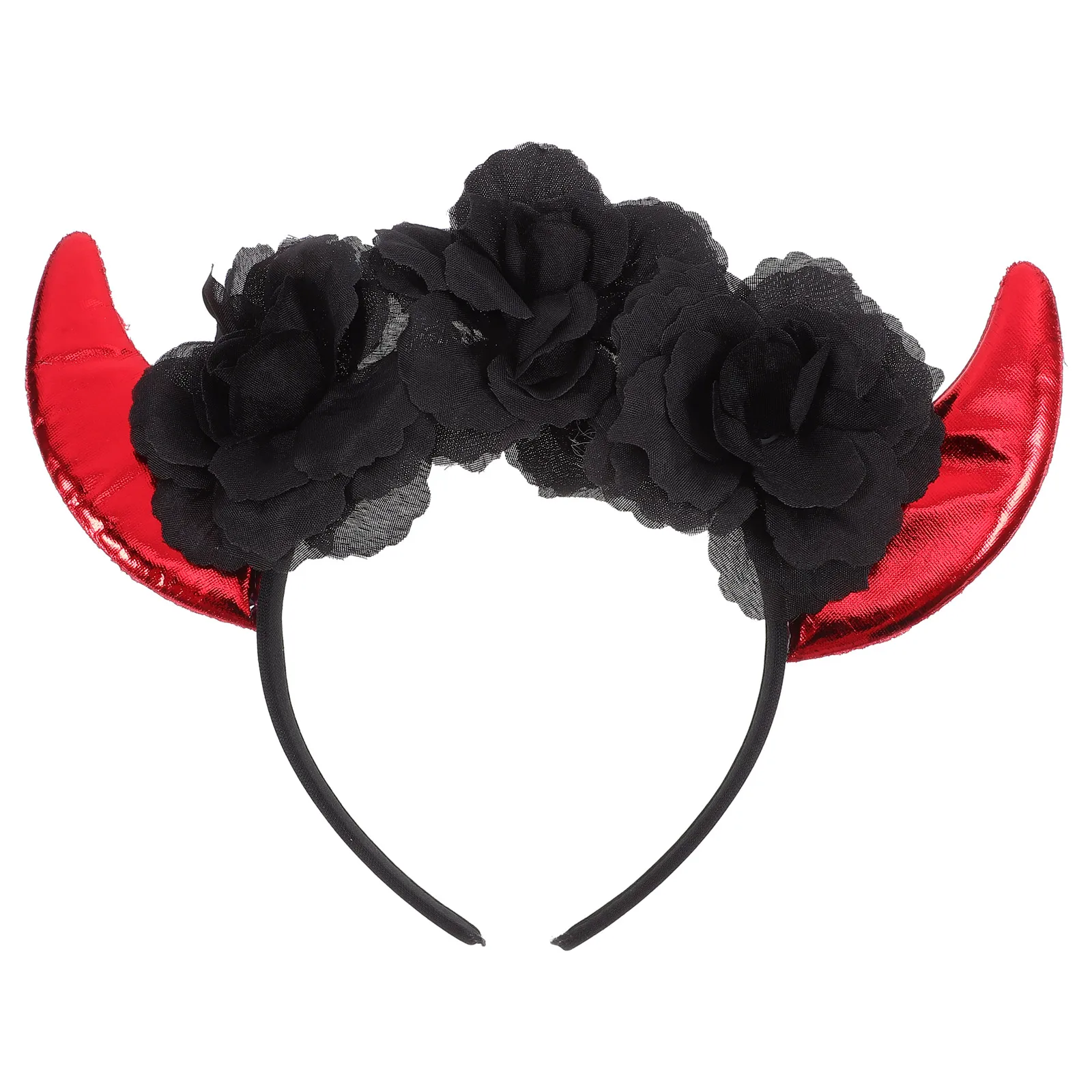 Rose Headband Halloween Hairband Red Flower Horns Headdress Party Costume Accessories Cosplay Hair Ornament
Rose Headband Halloween Hairband Red Flower Horns Headdress Party Costume Accessories Cosplay Hair Ornament