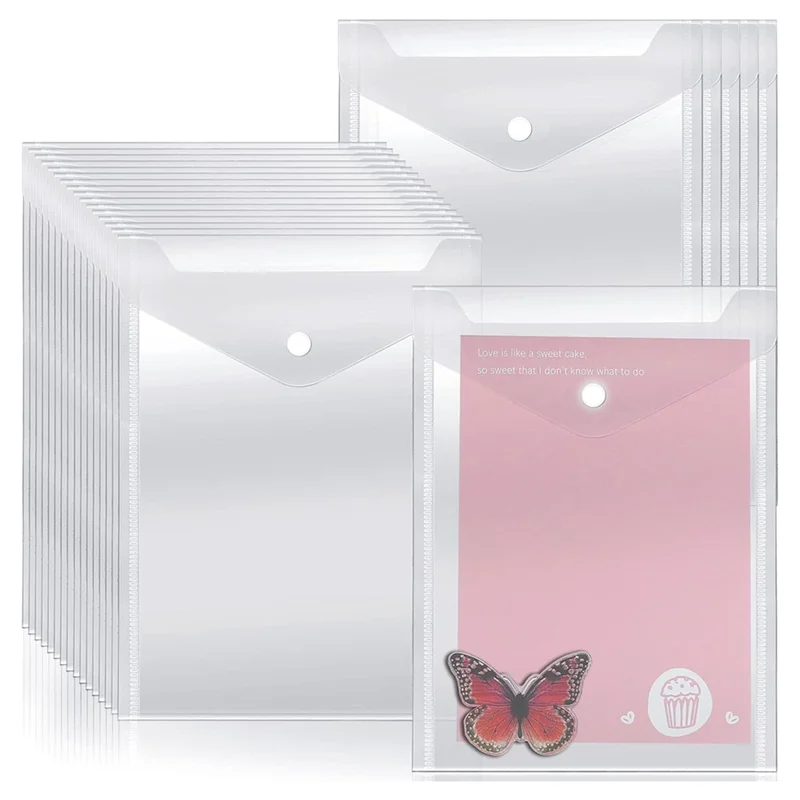 AT93-40 Pack Stamp And Die Storage Pockets, Reusable Envelopes Waterproof Sticker Organizer Receipt Holder (7Inchx9.4Inch)
AT93-40 Pack Stamp And Die Storage Pockets, Reusable Envelopes Waterproof Sticker Organizer Receipt Holder (7Inchx9.4Inch)