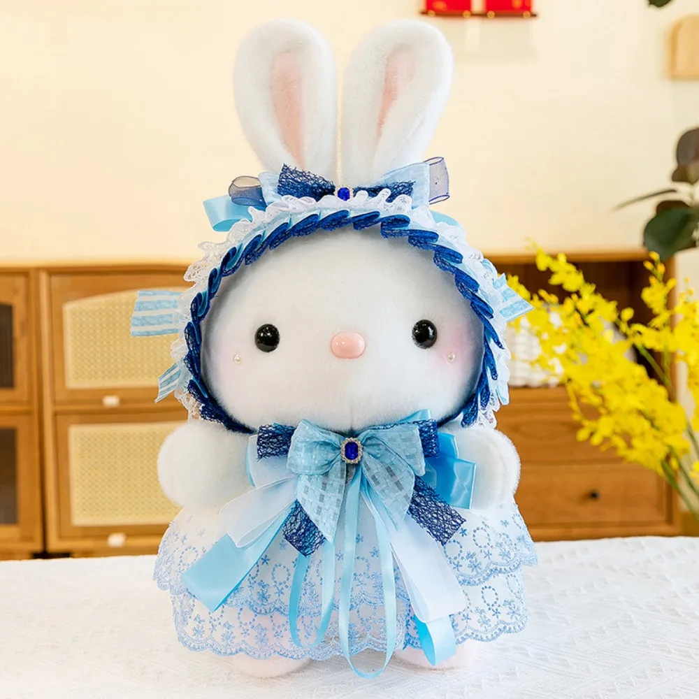 Princess Dress Long-eared Rabbit Plush Doll Bow Ribbon Lace Headband Rabbit Plush Toy Cute Creative Cartoon Fluffty Doll Girls
Princess Dress Long-eared Rabbit Plush Doll Bow Ribbon Lace Headband Rabbit Plush Toy Cute Creative Cartoon Fluffty Doll Girls