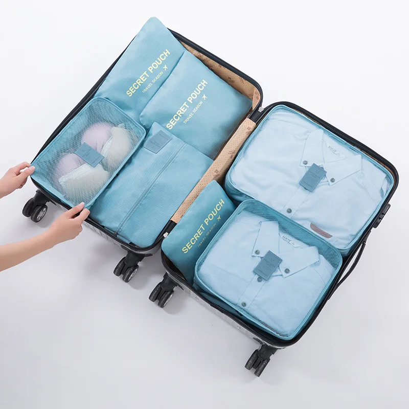 7 PCS Travel Storage Bags Set Waterproof Wardrobe Suitcase Shoes Laundry Bag Travel Storage Organizer Bags Case For Clothing
7 PCS Travel Storage Bags Set Waterproof Wardrobe Suitcase Shoes Laundry Bag Travel Storage Organizer Bags Case For Clothing