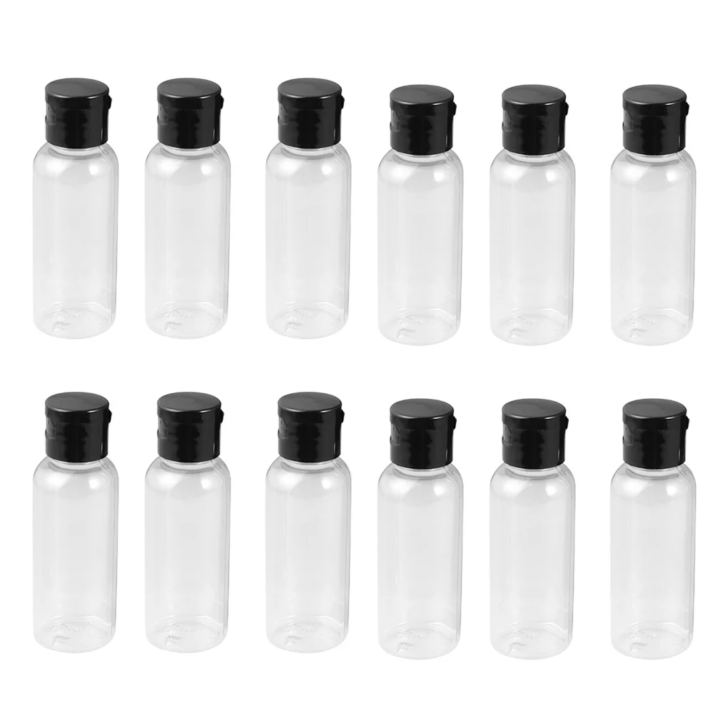 12 Pcs Flip Cap Bottles Durable Safe Material Leakproof Travel Emulsion Subpackaging Cosmetics Refillable Storage Container
12 Pcs Flip Cap Bottles Durable Safe Material Leakproof Travel Emulsion Subpackaging Cosmetics Refillable Storage Container