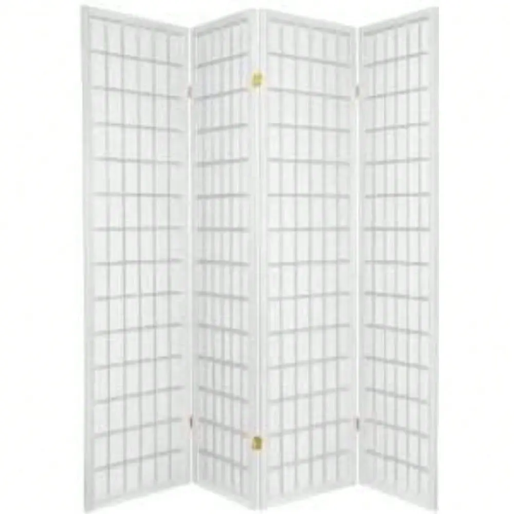 Panel Shoji Screen Room Divider, Cherry Finish Cherry 71 H X 70 W White, 4 Panel
Panel Shoji Screen Room Divider, Cherry Finish Cherry 71 H X 70 W White, 4 Panel
