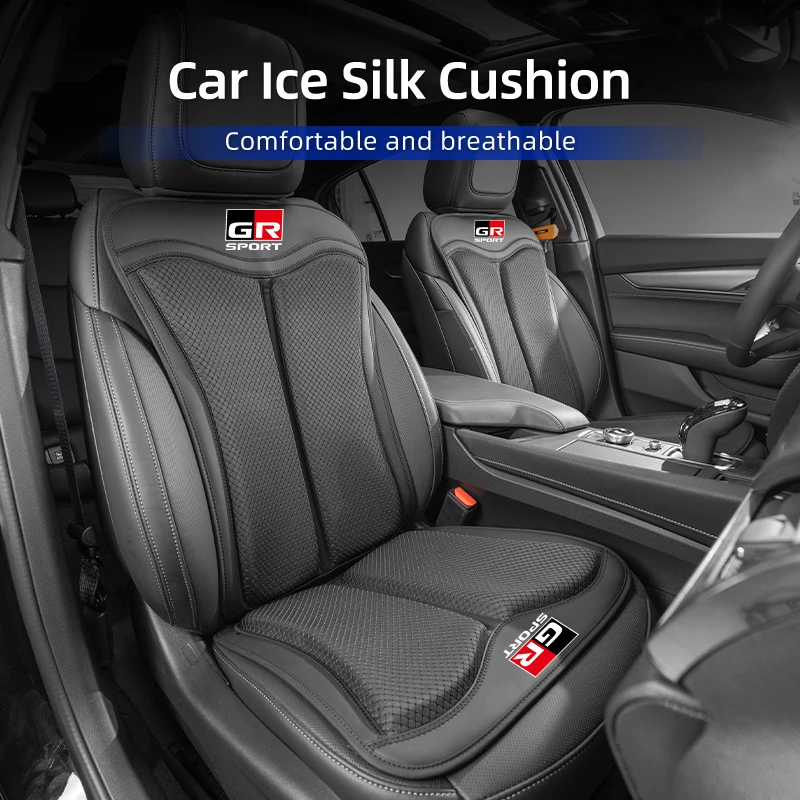 Car Seat Ice Silk Cushion Backrest Seat Protector Cover Accessories For Toyota GR Gazoo Racing Camry Corolla CROSS Grand
Car Seat Ice Silk Cushion Backrest Seat Protector Cover Accessories For Toyota GR Gazoo Racing Camry Corolla CROSS Grand