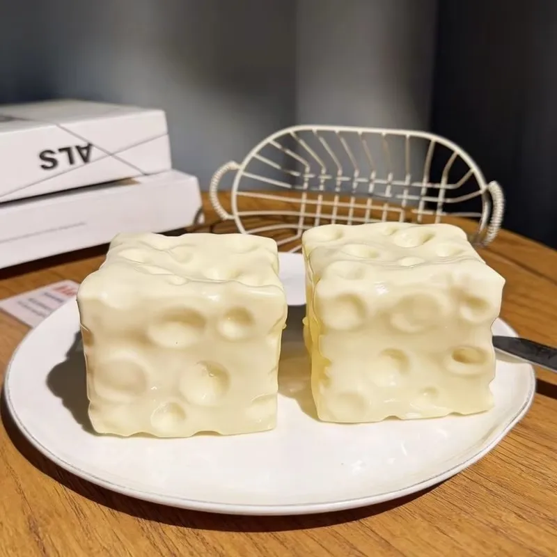 Hot Jumbo Cheese Cube Stress Ball Cheese Shapeable Squeeze Ball Non-Bounce Fidget Toy ASMR Sensory Anti-Stress Christmas Gift
Hot Jumbo Cheese Cube Stress Ball Cheese Shapeable Squeeze Ball Non-Bounce Fidget Toy ASMR Sensory Anti-Stress Christmas Gift