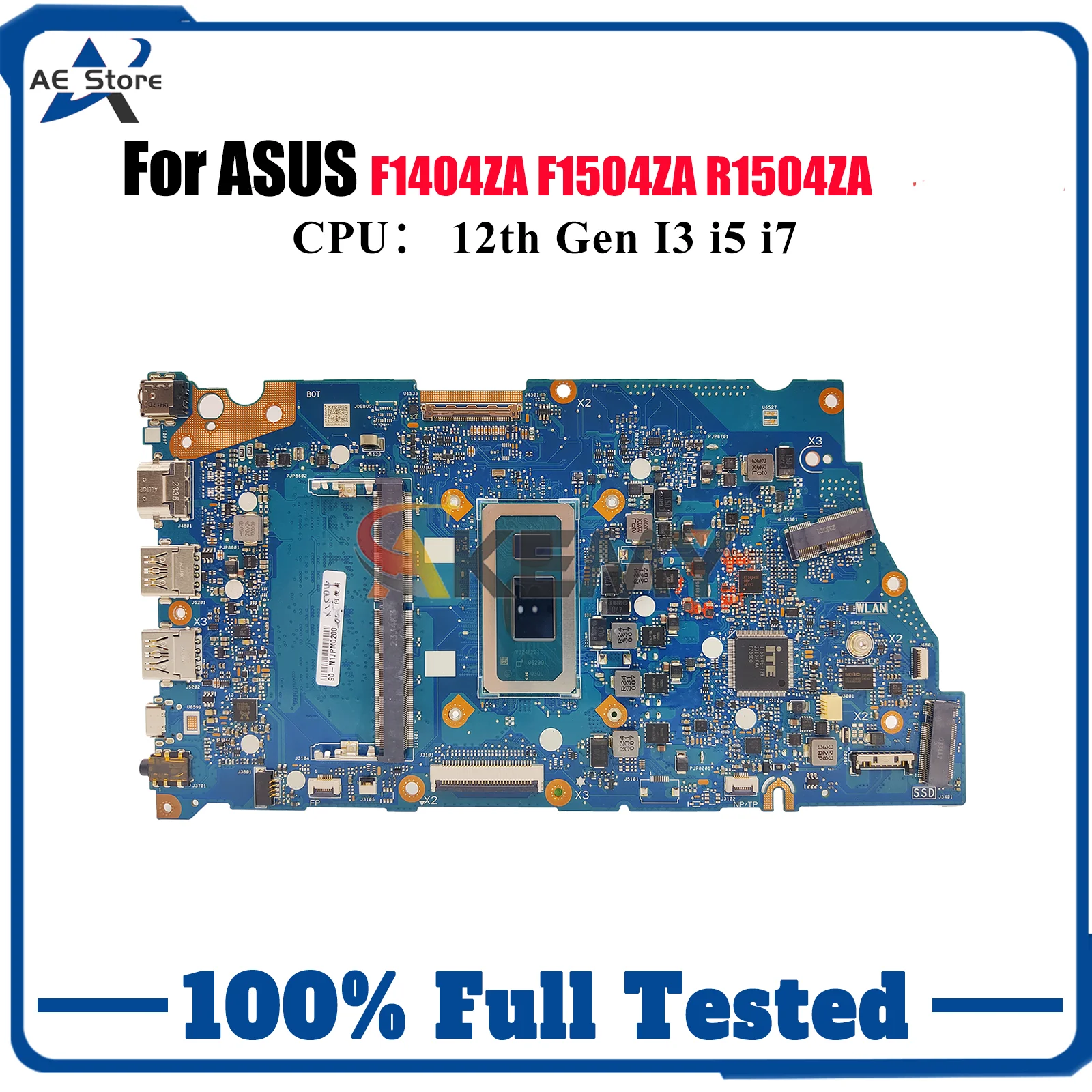 X1704ZA Laptop Motherboard For ASUS VivoBook R1504ZA F1504ZA F1704ZA X1404ZA X1404Z F1404ZA Mainboard With 12th Gen I3 i5 i7 stk
X1704ZA Laptop Motherboard For ASUS VivoBook R1504ZA F1504ZA F1704ZA X1404ZA X1404Z F1404ZA Mainboard With 12th Gen I3 i5 i7 stk