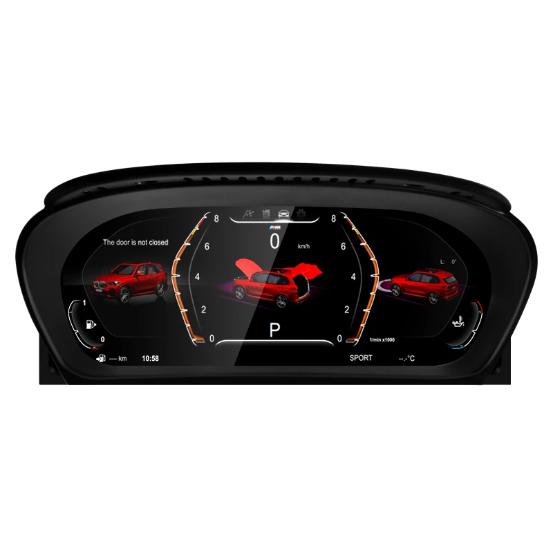 For X5 E70 X6 E71 Car LCD Dashboard Digital Cluster Instrument 12.3" Panel Linux System
For X5 E70 X6 E71 Car LCD Dashboard Digital Cluster Instrument 12.3" Panel Linux System