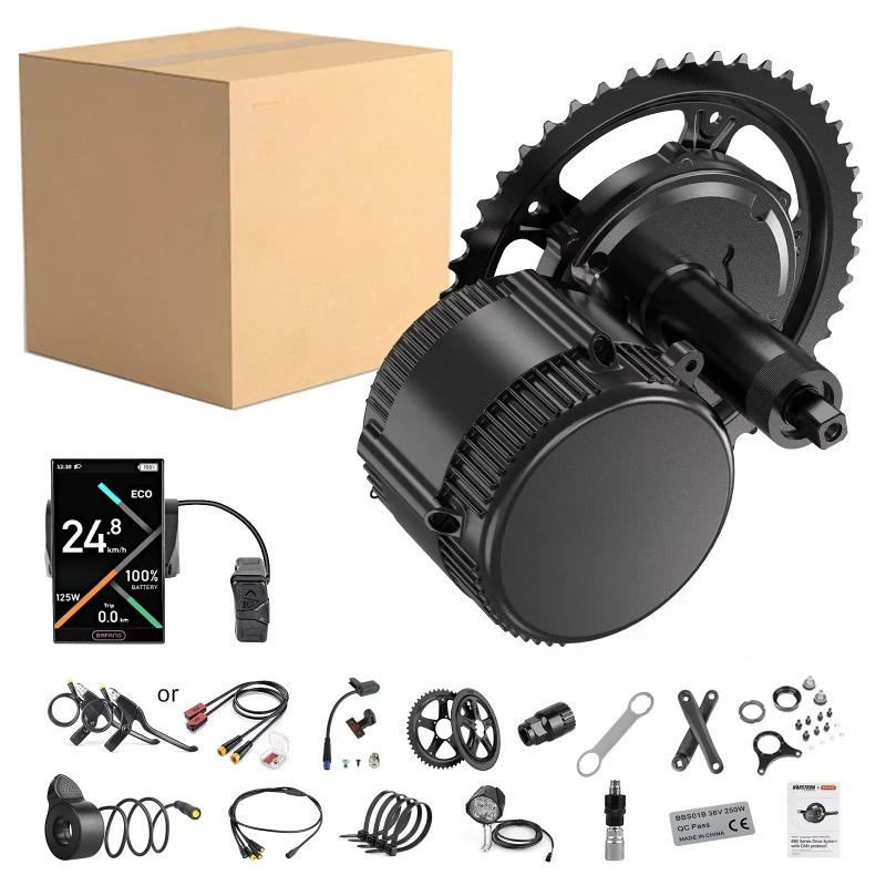 BBS02 750W 48V Mid Drive Motor Kit Central Engine 120N.m Torque for Ebike
BBS02 750W 48V Mid Drive Motor Kit Central Engine 120N.m Torque for Ebike