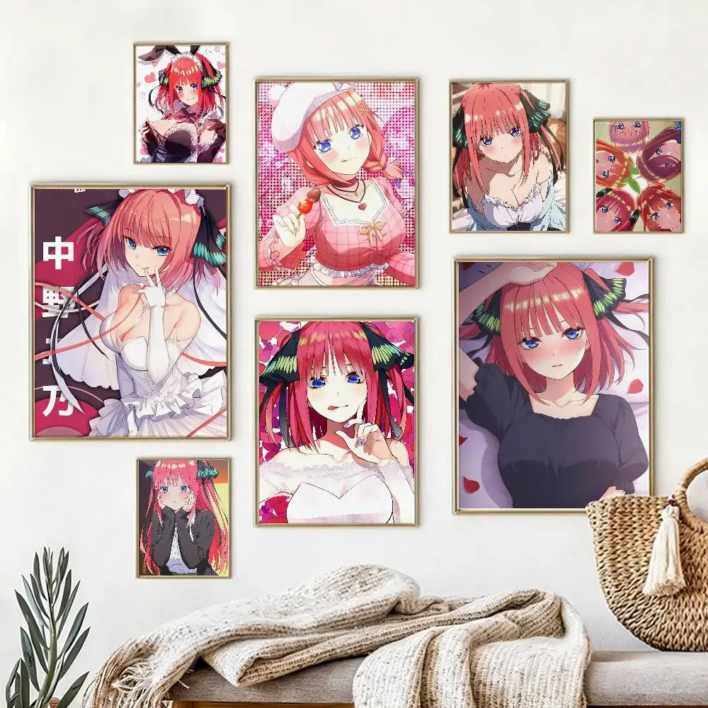 N-Nino N-Nakano Anime Poster Waterproof Wall Art Sticker For Bar Living Room Vintage Decor High Quality Print Gift
N-Nino N-Nakano Anime Poster Waterproof Wall Art Sticker For Bar Living Room Vintage Decor High Quality Print Gift