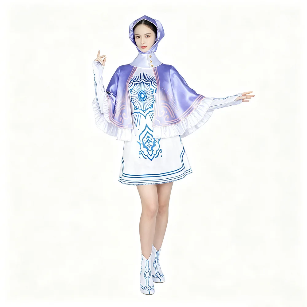 Street Fighter Ingrid Game Costume Stage Performance Cosplay Halloween Outfit Women's Traditional Clothing Ethnic Stage Wear
Street Fighter Ingrid Game Costume Stage Performance Cosplay Halloween Outfit Women's Traditional Clothing Ethnic Stage Wear