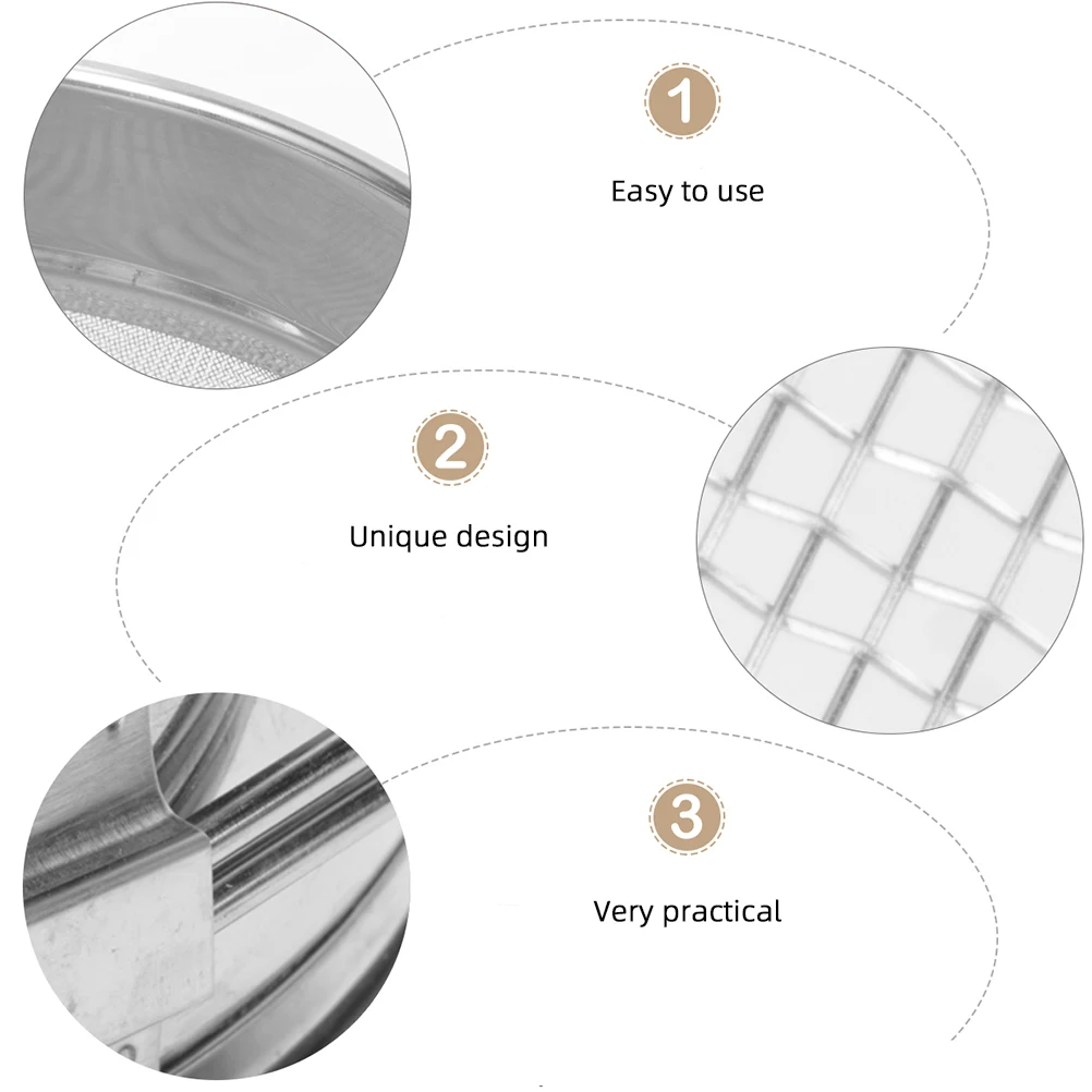 Stainless Steel Honey Filter Double Layer Beekeeping Tool Large Size Strainer Sieve For Faster Filtering Practical Gift Idea 
Stainless Steel Honey Filter Double Layer Beekeeping Tool Large Size Strainer Sieve For Faster Filtering Practical Gift Idea