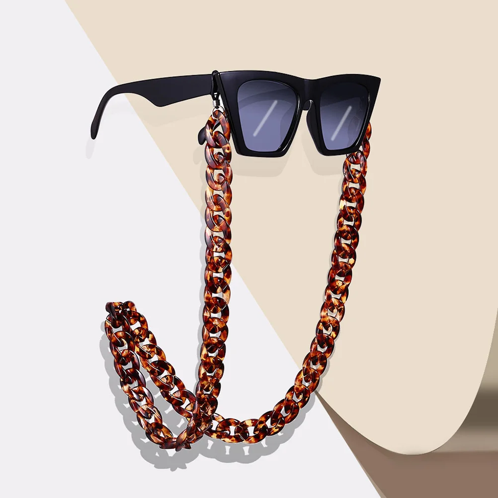 Brown Glasses Chain Personalized Hanging Neck Eyeglasses PVC Anti-slip Sunglasses Rope
Brown Glasses Chain Personalized Hanging Neck Eyeglasses PVC Anti-slip Sunglasses Rope