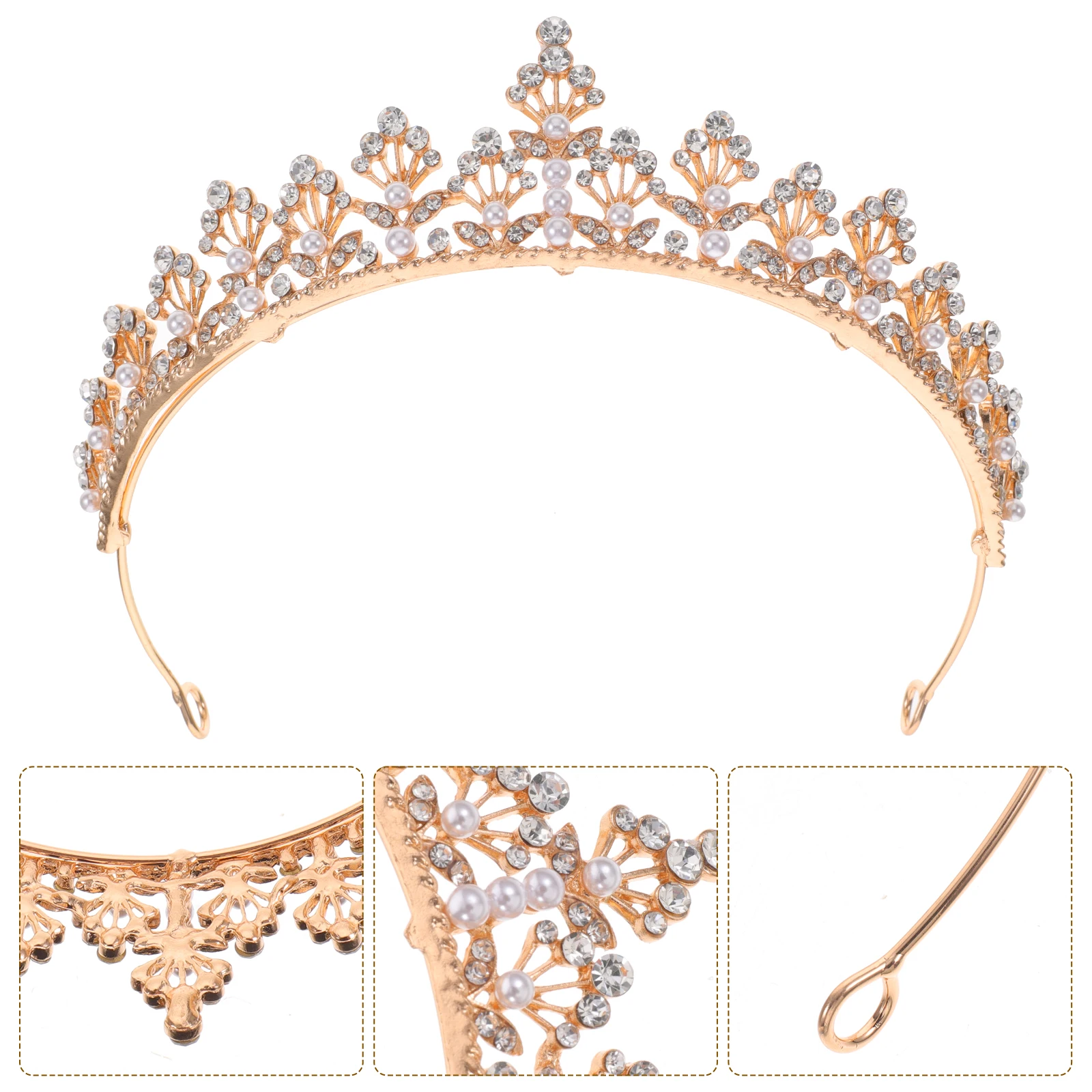 1pc Rhinestone Crown Headband Wedding Tiara Bridal Crown Adjustable Lightweight Tiaras For Women Birthday Prom Engagement Hair 
1pc Rhinestone Crown Headband Wedding Tiara Bridal Crown Adjustable Lightweight Tiaras For Women Birthday Prom Engagement Hair