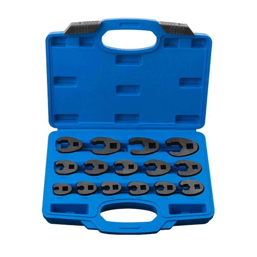 Crowfoot Wrench Set Chrome Plated Spanner Heat-treated Steel Industrial-grade Maximum Torque Versatile Applications
Crowfoot Wrench Set Chrome Plated Spanner Heat-treated Steel Industrial-grade Maximum Torque Versatile Applications