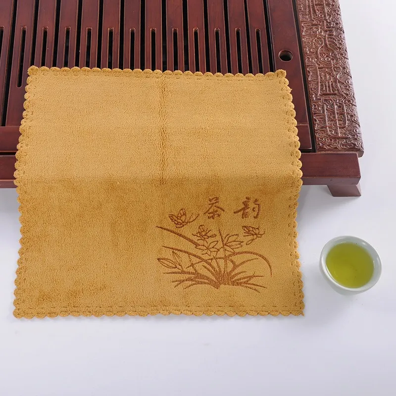 1Pc 30x30cm Square Microfiber Household Retro Thicken Tea Table Mat Printed Tea Cloth Absorbent Tea Towel
1Pc 30x30cm Square Microfiber Household Retro Thicken Tea Table Mat Printed Tea Cloth Absorbent Tea Towel