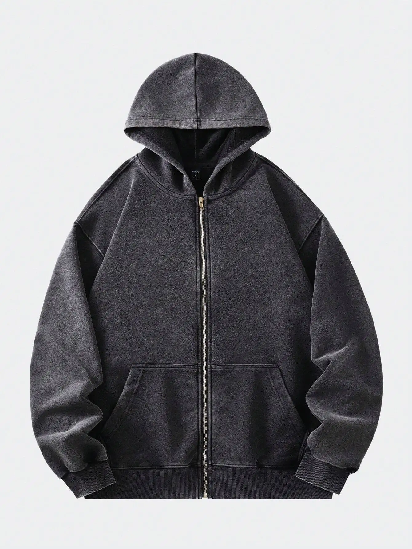 Мужская винтажная толстовка на молнии свободного кроя с эффектом потертости
Мужская винтажная толстовка на молнии свободного кроя с эффектом потертости