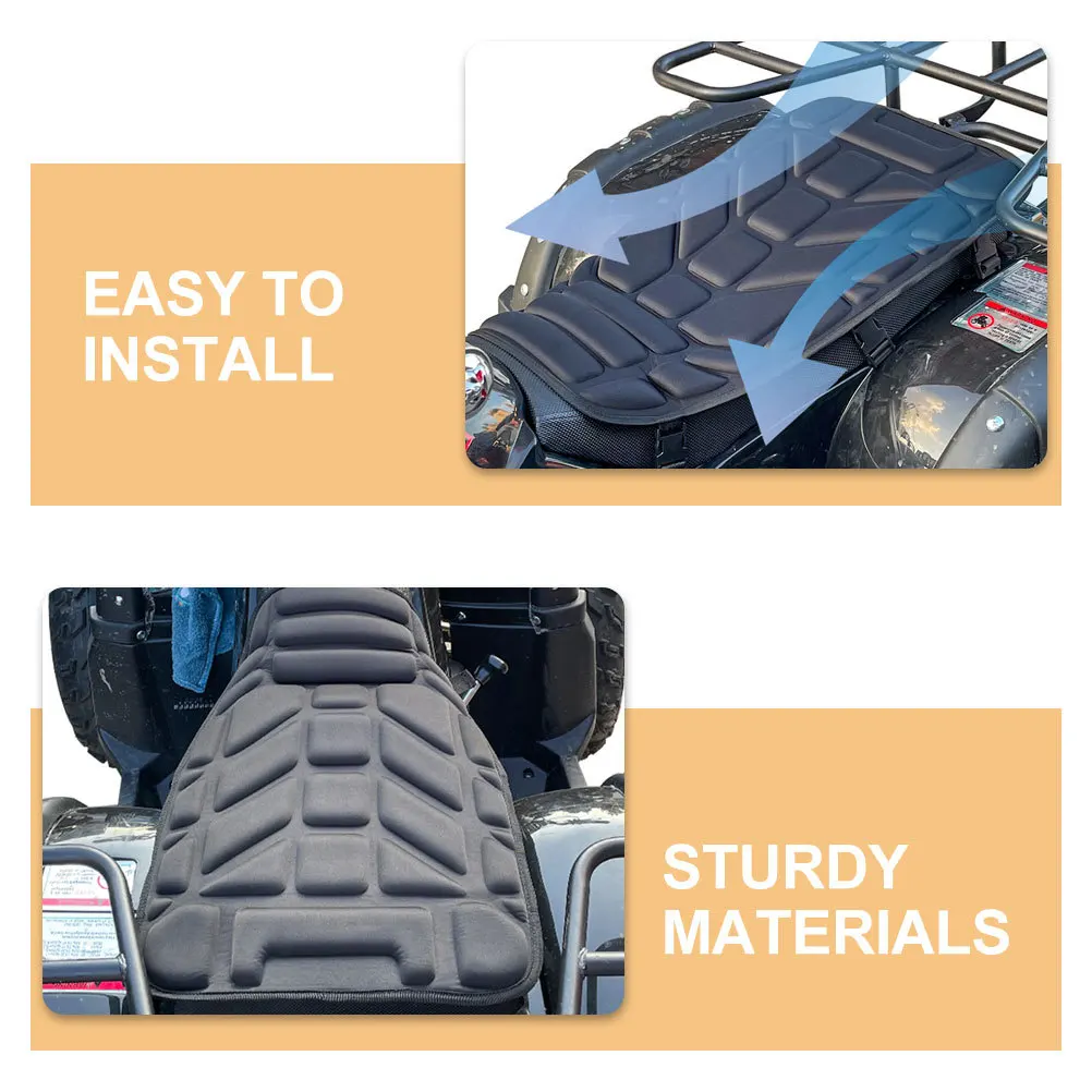 Atv Rack Pad Motorcycle Seat Cushion Accessory Breathable Comfortable Durable Nonslip Easy Installation Motorcycle Seat Cushion
Atv Rack Pad Motorcycle Seat Cushion Accessory Breathable Comfortable Durable Nonslip Easy Installation Motorcycle Seat Cushion