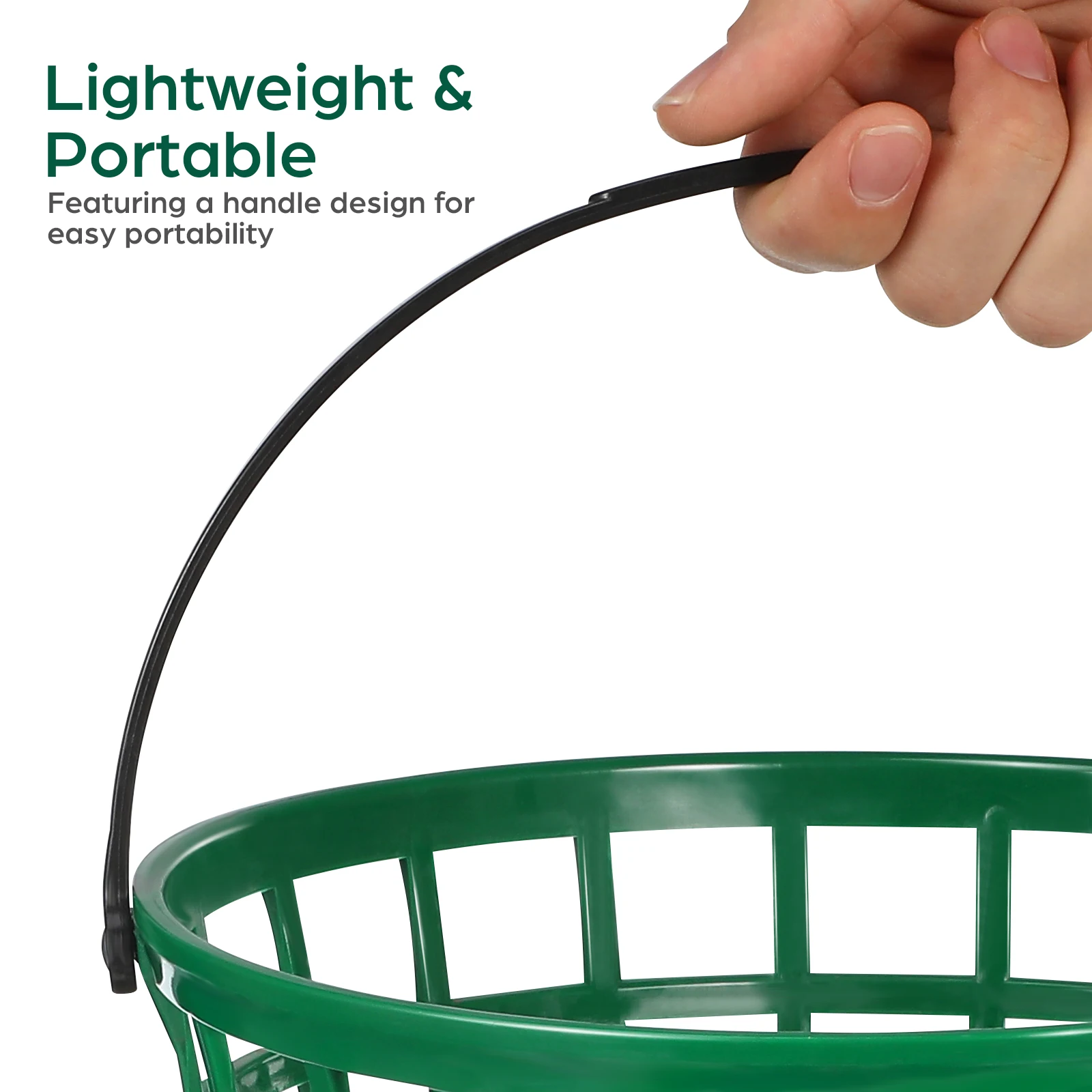 Pick up Basket Golf Balls Holders Storage Large Small Organizer Baby Plastic Bucket Sports Organizer Baseball Small Carry Bag
Pick up Basket Golf Balls Holders Storage Large Small Organizer Baby Plastic Bucket Sports Organizer Baseball Small Carry Bag