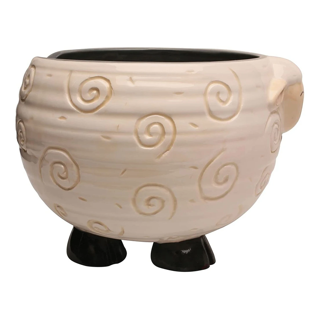 AT16 Sleepy Sheep Ceramic Yarn Bowl Knitting Bowl - Holds Ball of Yarn for Free Needlecrafts, 6inch W x 4.5inch H
AT16 Sleepy Sheep Ceramic Yarn Bowl Knitting Bowl - Holds Ball of Yarn for Free Needlecrafts, 6inch W x 4.5inch H