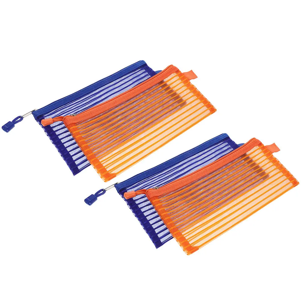 4Pcs Aluminum Alloy Polyester Zipper Pouch Clear Visible File Organizer for Documents Stationery Cosmetics Toiletries Storage
4Pcs Aluminum Alloy Polyester Zipper Pouch Clear Visible File Organizer for Documents Stationery Cosmetics Toiletries Storage