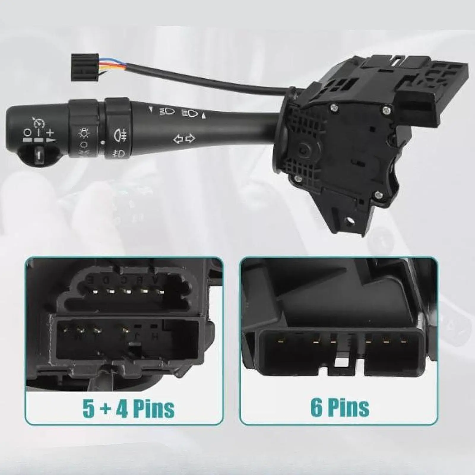 Steering Column Switch Lights Switch Multifunction Switch Assembly 25743473 for Cadillac Export SRX 04-06 Sturdy Fittings
Steering Column Switch Lights Switch Multifunction Switch Assembly 25743473 for Cadillac Export SRX 04-06 Sturdy Fittings