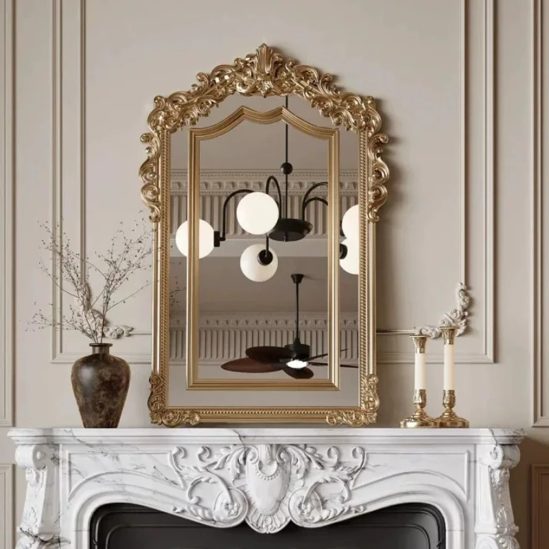 Nordic Vintage Mirror Dressing Table Aesthetic Vanity Living Room Luxury Mirror Modern Decoration Spiegel Wand Home Decorations
Nordic Vintage Mirror Dressing Table Aesthetic Vanity Living Room Luxury Mirror Modern Decoration Spiegel Wand Home Decorations