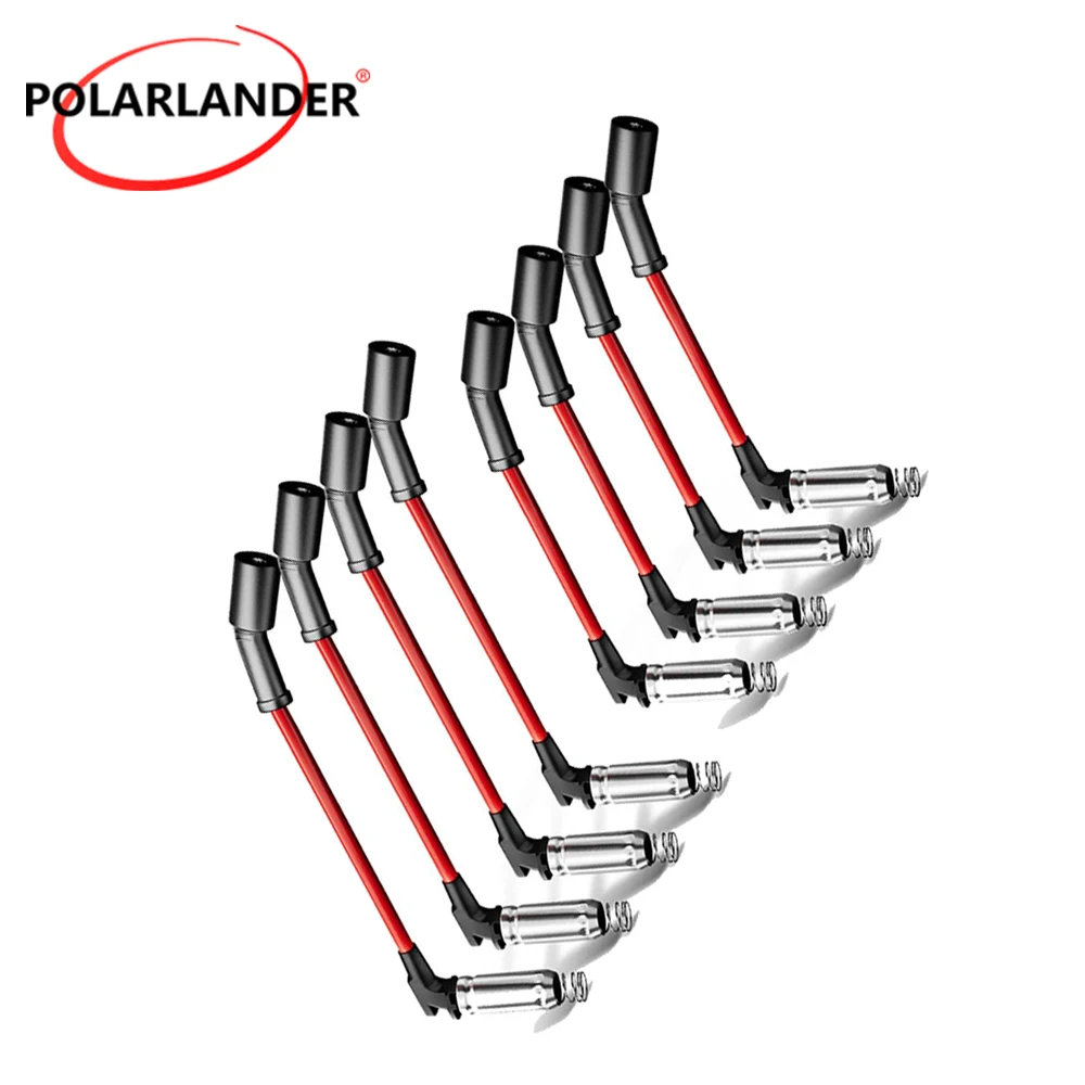 High Heat Spark Plug Wires 8 Set For Chevy Silverado 1500 GMC Sierra 1500 Hummer H2 5.3L 6.0L V8
High Heat Spark Plug Wires 8 Set For Chevy Silverado 1500 GMC Sierra 1500 Hummer H2 5.3L 6.0L V8