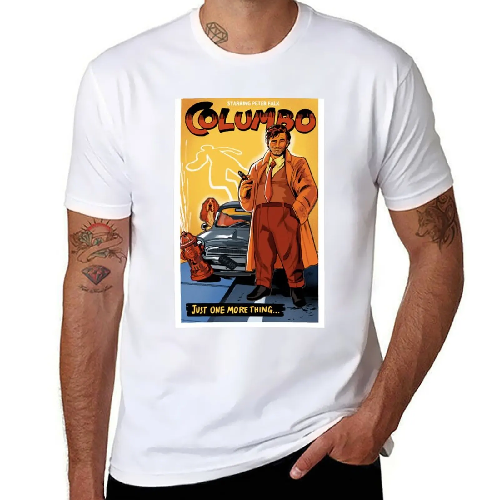 Columbo - Vintage Mockup Poster T-Shirt Basic All Season Solid T-Shirt
Columbo - Vintage Mockup Poster T-Shirt Basic All Season Solid T-Shirt