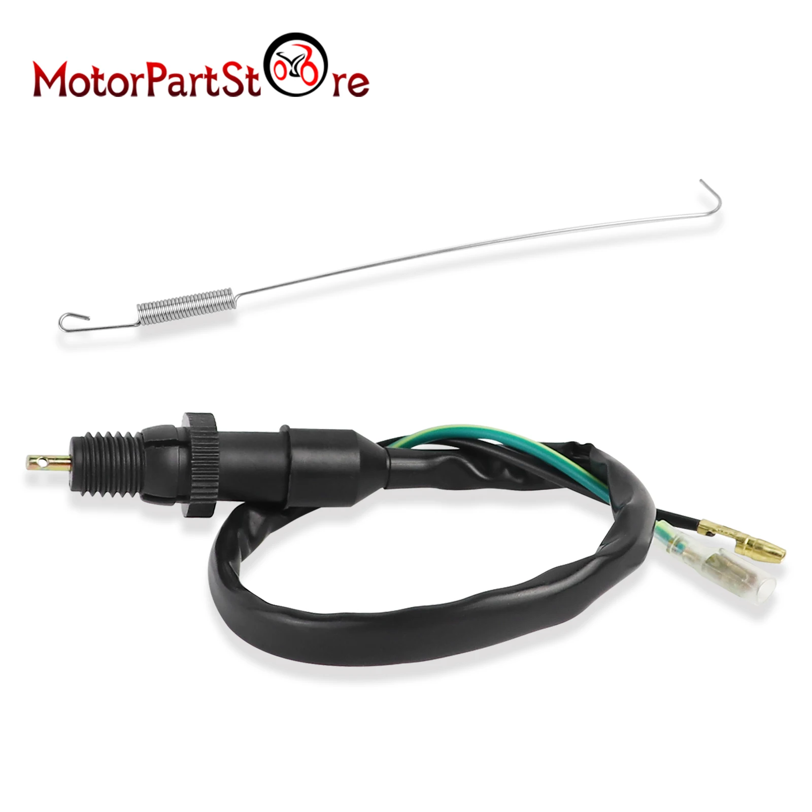 Motorcycle Universal Rear Brake Light Switch Brake Switch Spring Kit for Honda Kawasaki Suzuki Yamaha Quad Bike ATV Scooter
Motorcycle Universal Rear Brake Light Switch Brake Switch Spring Kit for Honda Kawasaki Suzuki Yamaha Quad Bike ATV Scooter