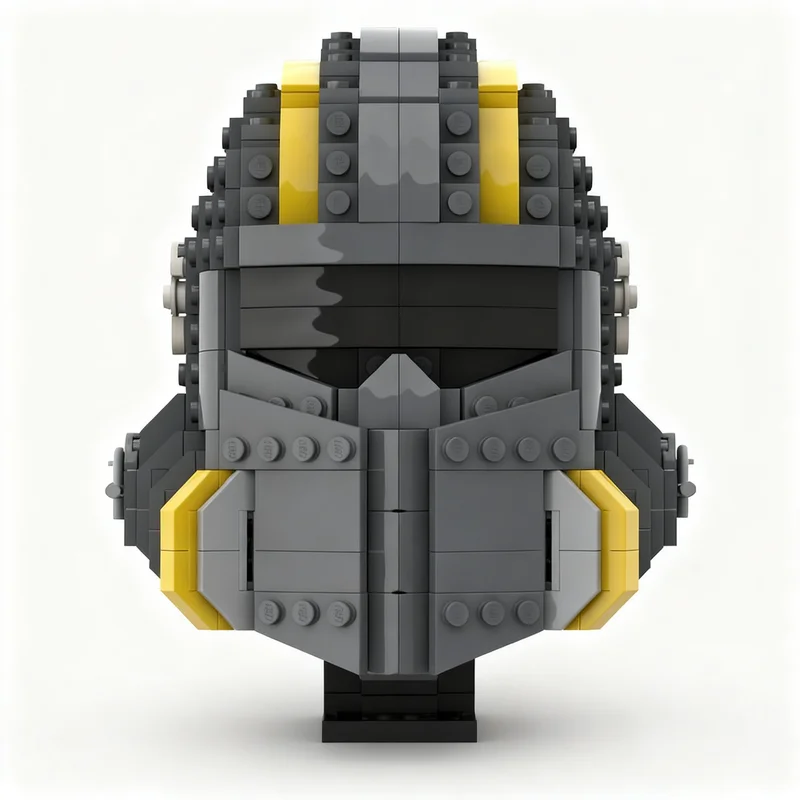 623PCS MOC Creative Model Helldivers B 01 Tactical Helmet Premium Display Assembly Bricks DIY Home Decor Gift Collectible Blocks
623PCS MOC Creative Model Helldivers B 01 Tactical Helmet Premium Display Assembly Bricks DIY Home Decor Gift Collectible Blocks